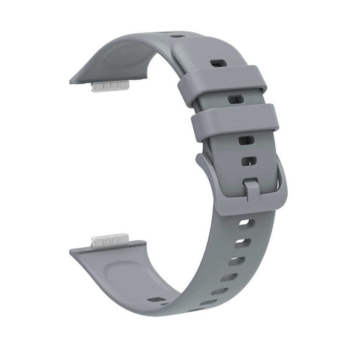 Huawei Watch Fit 2 KRD-43 Silikon Kordon - Gri