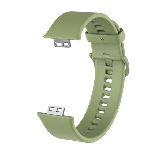 Huawei Watch Fit KRD-43 Silikon Kordon - Açık Yeşil
