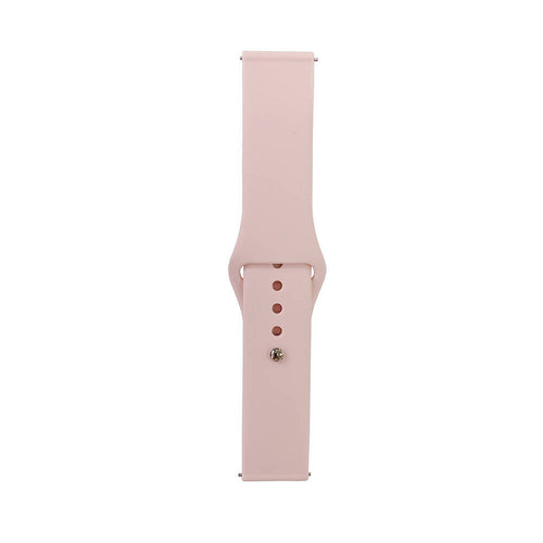 Huawei Watch GT 3 42mm Band Serisi 20mm Klasik Kordon Silikon Strap Kayış - Sand Powder