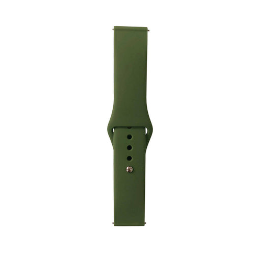 Huawei Watch GT 3 42mm Band Serisi 20mm Klasik Kordon Silikon Strap Kayış - Tarmac