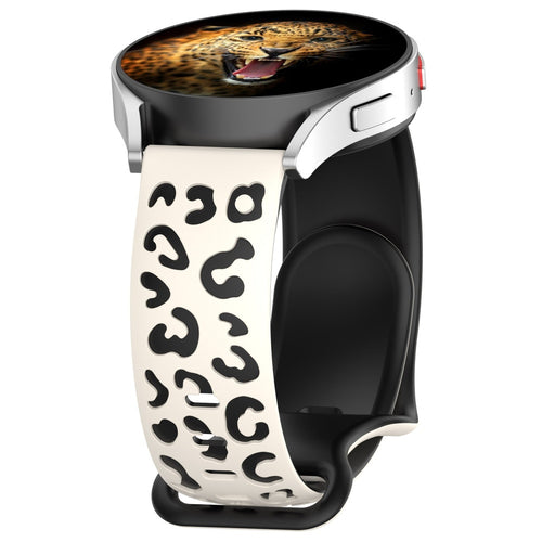 Huawei Watch GT 3 42mm Zore KRD-140 20mm Silikon Kordon Strap Kayış - Starlight-Siyah