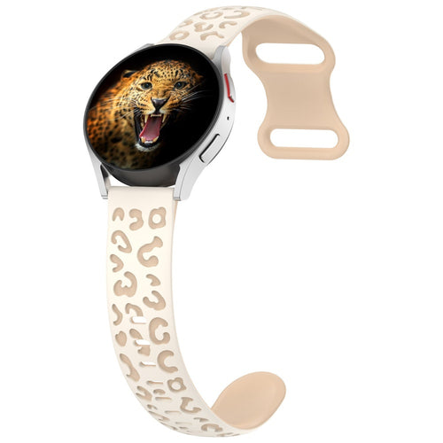 Huawei Watch GT 3 42mm Zore KRD-140 20mm Silikon Kordon Strap Kayış - Starlight-Bej