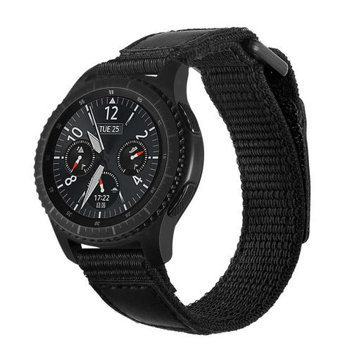 Huawei Watch GT 3 46mm Magic Nylon Kordon - Siyah