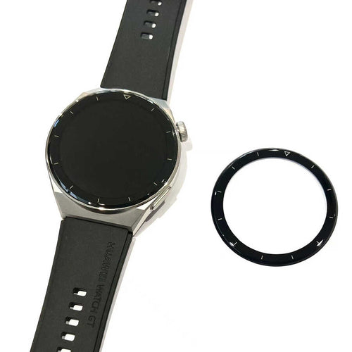 Huawei Watch GT 3 Pro 46mm Zore PMMA Pet Saat Ekran Koruyucu - Siyah