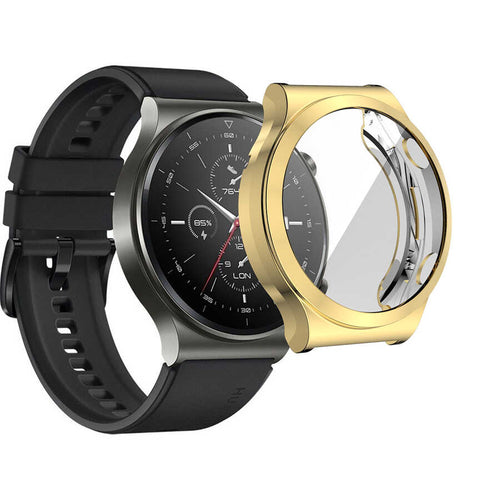 Huawei Watch GT2 Pro Zore Watch Gard 02 Ekran Koruyucu - Gold