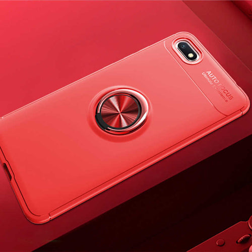 Huawei Y5 2018 Kılıf Zore Ravel Silikon Kılıf - Kırmızı