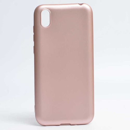Huawei Y5 2019 Kılıf Zore Premier Silikon Kılıf - Rose Gold
