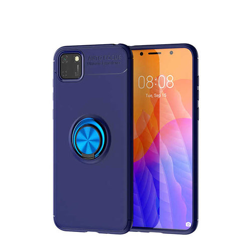 Huawei Y5P Kılıf Zore Ravel Silikon Kılıf - Mavi