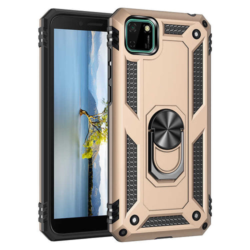 Huawei Y5P Kılıf Zore Vega Kılıf - Gold