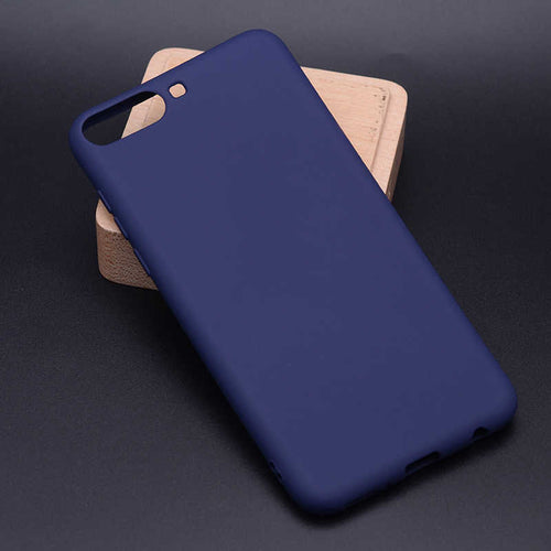 Huawei Y6 2018 Kılıf Zore Premier Silikon Kılıf - Lacivert