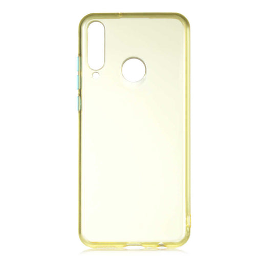 Huawei Y6P Kılıf Zore Bistro Kılıf - Sarı