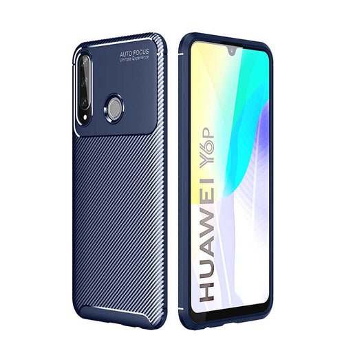 Huawei Y6P Kılıf Zore Negro Silikon Kılıf - Lacivert
