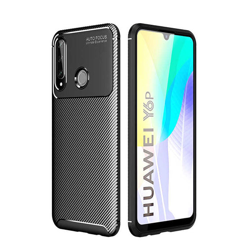 Huawei Y6P Kılıf Zore Negro Silikon Kılıf - Siyah