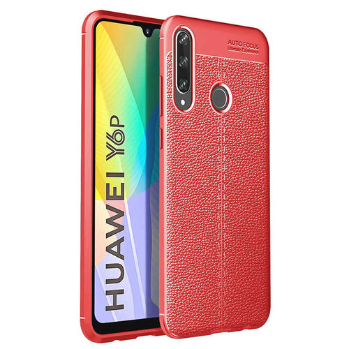 Huawei Y6P Kılıf Zore Niss Silikon Kılıf - Kırmızı