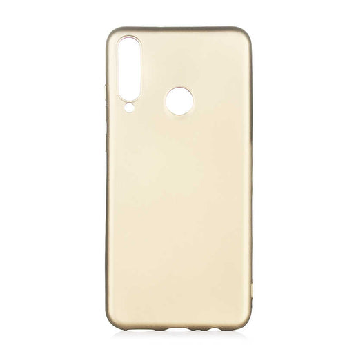 Huawei Y6P Kılıf Zore Premier Silikon Kılıf - Gold