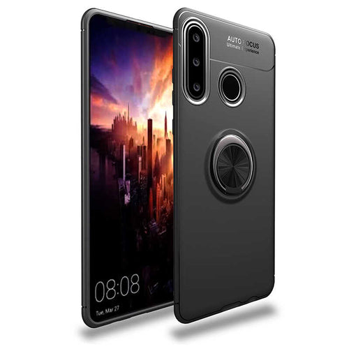 Huawei Y6P Kılıf Zore Ravel Silikon Kılıf - Siyah
