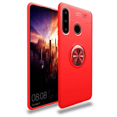 Huawei Y6P Kılıf Zore Ravel Silikon Kılıf - Kırmızı