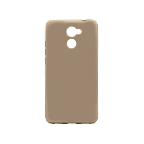 Huawei Y7 Prime Kılıf Zore Premier Silikon Kılıf - Gold
