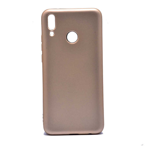 Huawei Y9 2019 Kılıf Zore Premier Silikon Kılıf - Gold