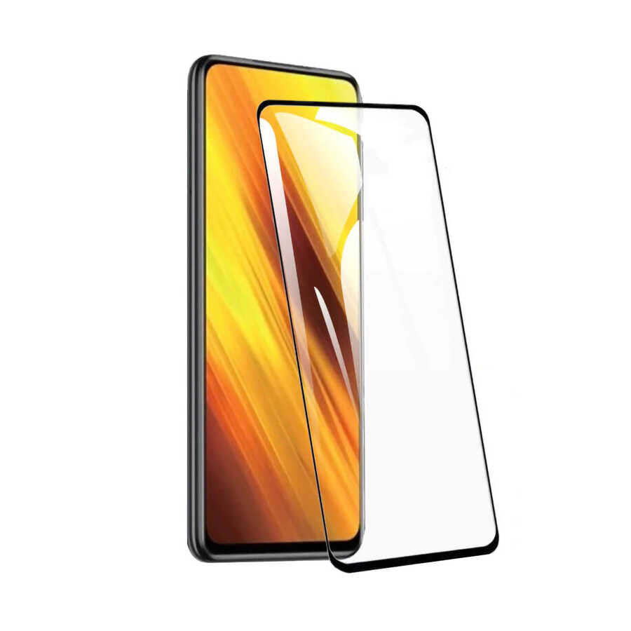 Huawei Y9 Prime 2019 Davin 5D Cam Ekran Koruyucu - Siyah