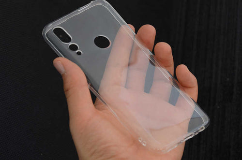 Huawei Y9 Prime 2019 Kılıf Zore Süper Silikon Kılıf - Renksiz