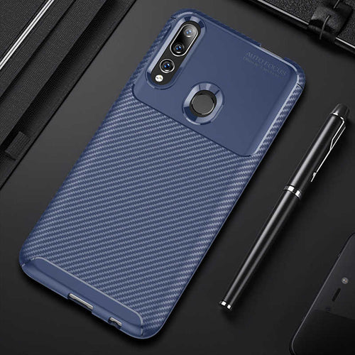 Huawei Y9 Prime 2019 Kılıf Zore Negro Silikon Kılıf - Lacivert