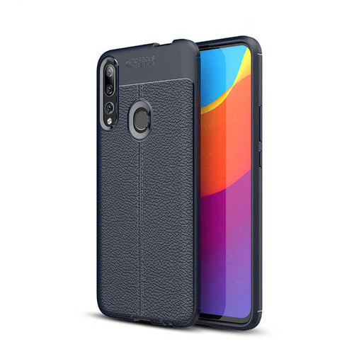 Huawei Y9 Prime 2019 Kılıf Zore Niss Silikon Kılıf - Lacivert