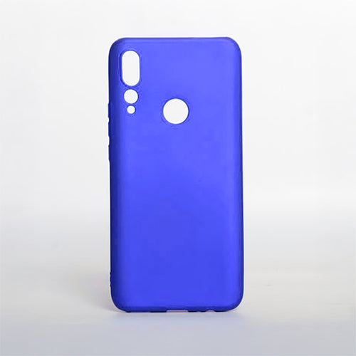 Huawei Y9 Prime 2019 Kılıf Zore Premier Silikon Kılıf - Saks Mavi