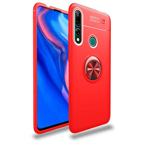 Huawei Y9 Prime 2019 Kılıf Zore Ravel Silikon Kılıf - Kırmızı