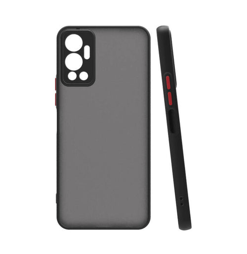 İnfinix Hot 12 Kılıf Zore Hux Kılıf - Siyah