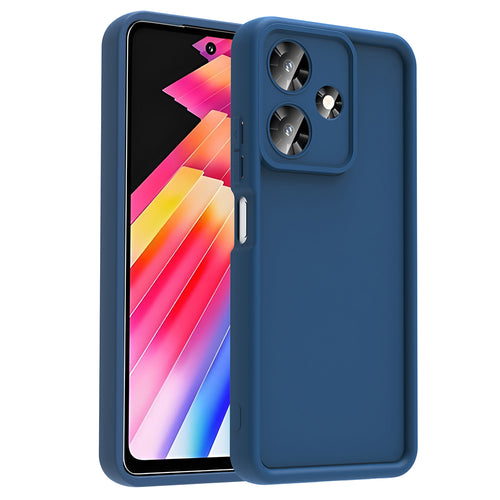 İnfinix Hot 30 Kılıf Kamera Korumalı Zore Ananas Kılıf - Koyu Yeşil