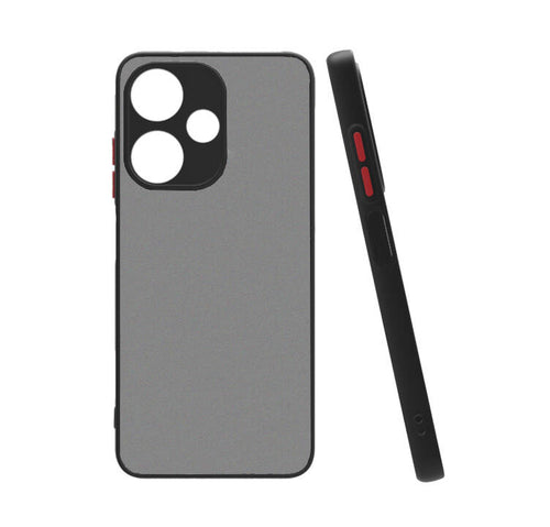 İnfinix Hot 30 Kılıf Zore Hux Kılıf - Siyah
