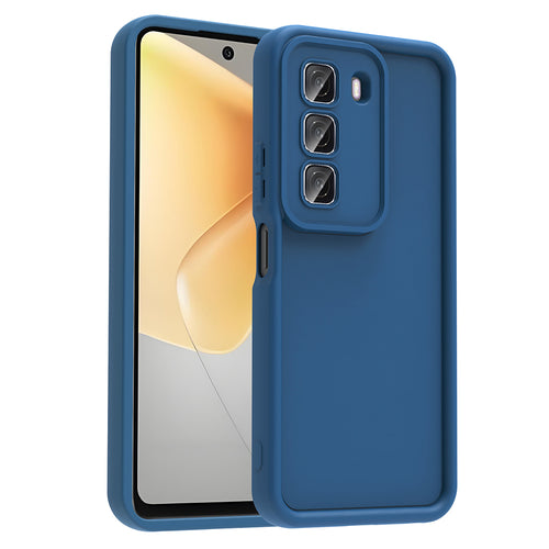 İnfinix Hot 50 4G Kılıf Kamera Korumalı Zore Ananas Kılıf - Koyu Yeşil