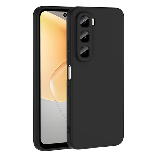 İnfinix Hot 60i 4G Kılıf Zore Mara Lansman Kılıf - Siyah