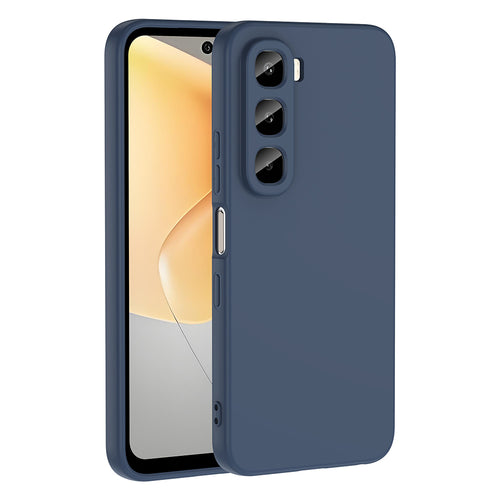 İnfinix Hot 60i 4G Kılıf Zore Mara Lansman Kılıf - Lacivert