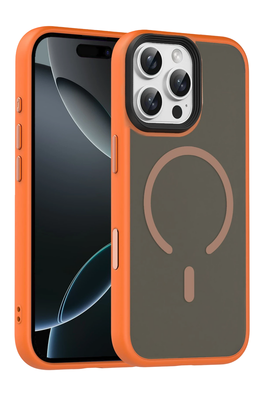 Joko Apple iPhone 16 Pro Max Megane Magsafe Kapak - Turuncu