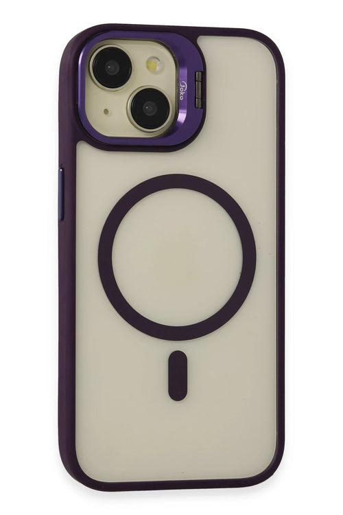 Joko Apple iPhone 14 Kılıf Roblox Lens Standlı Kapak - Mor