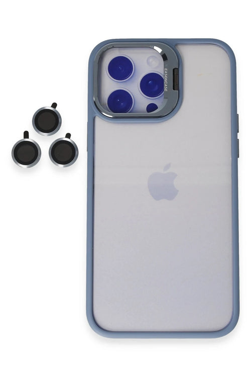 Joko Apple iPhone 14 Pro Kılıf Roblox Lens Standlı Kapak - Sierra Blue