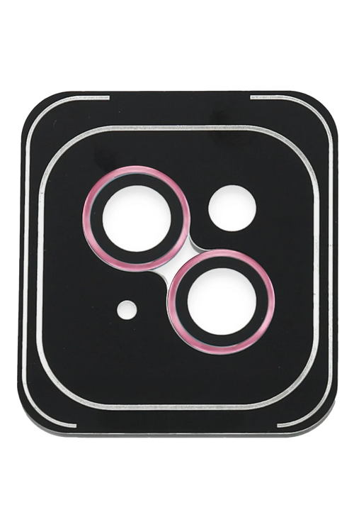 Joko Apple iPhone 14 PVD Metal Kamera Lens - Pembe