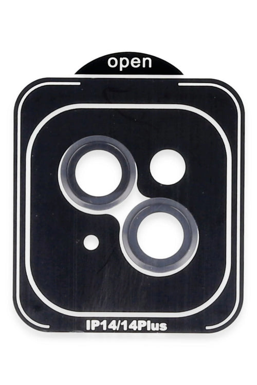 Joko Apple iPhone 14 PVD Metal Kamera Lens - Siyah