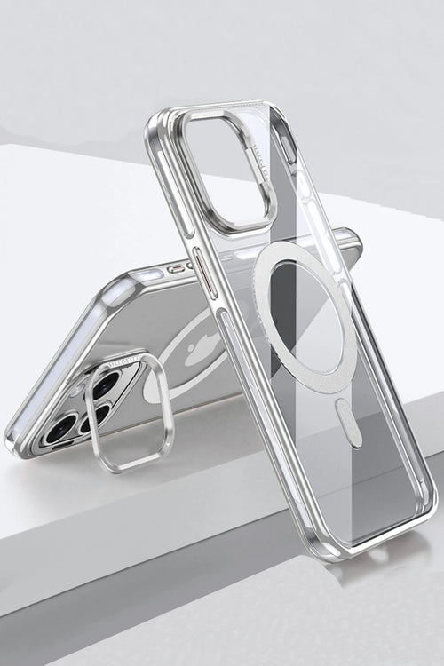 Joko Apple iPhone 15 Drop Magsafe Kapak - Gümüş