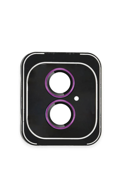 Joko Apple iPhone 16 PVD Metal Kamera Lens - Pembe