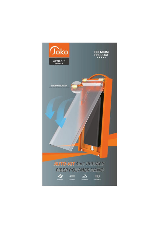 Joko Samsung Galaxy S22 Ultra AutoKit 5in1 Fiber Hayalet Polymer Nano Ekran Koruyucu