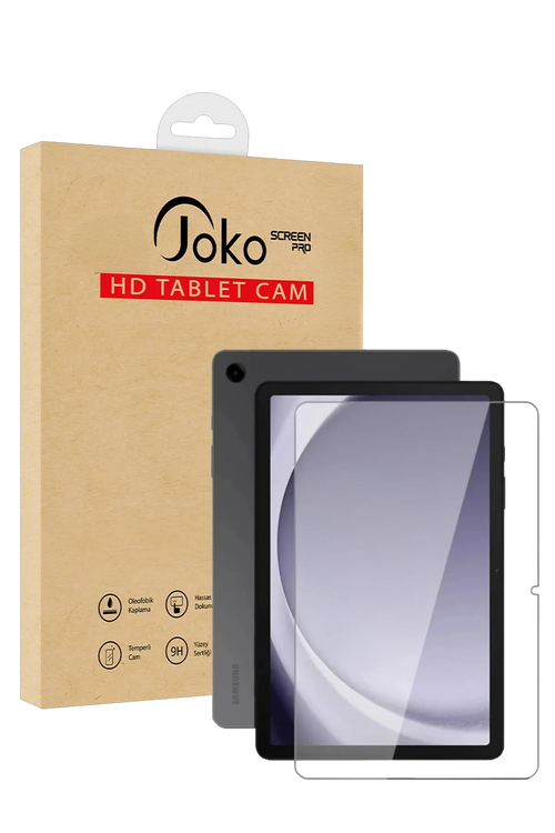 Joko Samsung Galaxy Tab A9 Plus HD Tablet Cam Ekran Koruyucu - Şeffaf