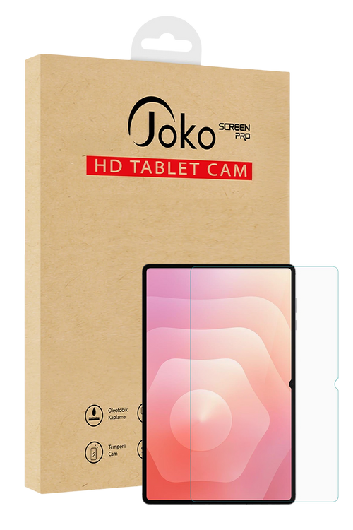 Joko Samsung Galaxy X930 Tab S11 Ultra 14.6 HD Tablet Cam Ekran Koruyucu - Şeffaf