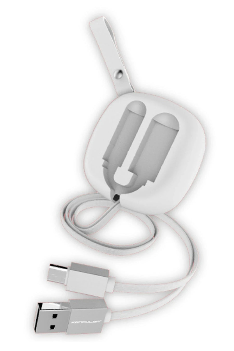Konfulon S79 Micro USB Kablo 20cm-1M 2A - Beyaz