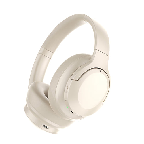 Lapas LP-HD002 Ayarlanabilir ANC Aktif Gürültü Önleyicili Kulak Üstü Bluetooth Kulaklık - Krem