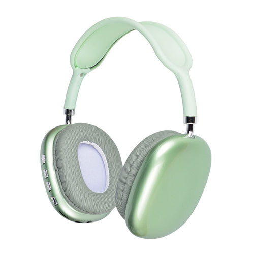 Lapas P10 Hi-Fi Ses Kalitesi Ayarlanabilir ve Katlanabilir Kulak Üstü Bluetooth Kulaklık - Yeşil