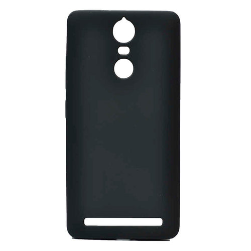 Lenovo K5 Note Kılıf Zore Premier Silikon Kılıf - Siyah