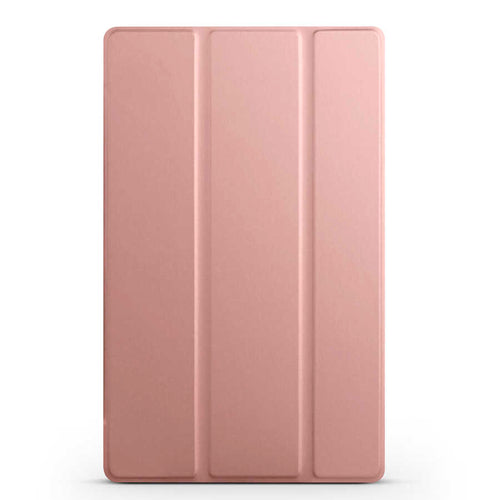 Lenovo M10 TB-X306F Gen.2 Zore Smart Cover Standlı 1-1 Kılıf - Rose Gold